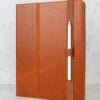 Casemade iPad 12.9 Leather Case - Tan Front Pencil Holder