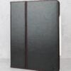 Casemade iPad 12.9 Leather Case - Black Front