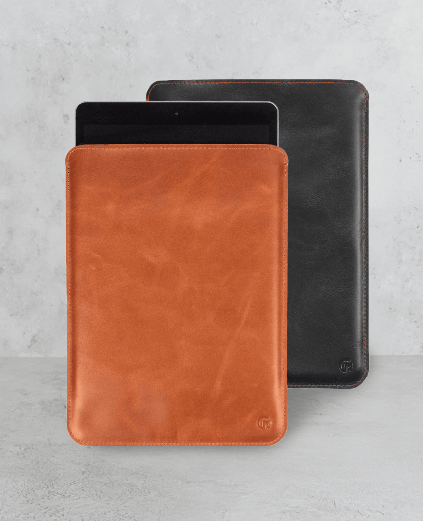 casemade leather ipad sleeve