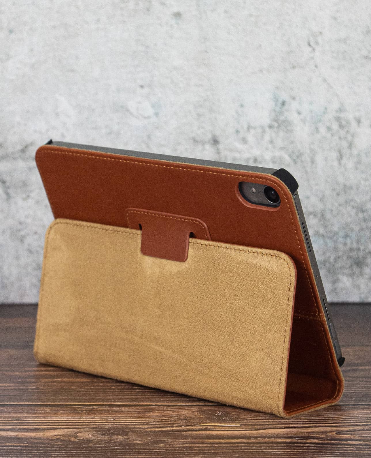 Apple ipad mini leather case