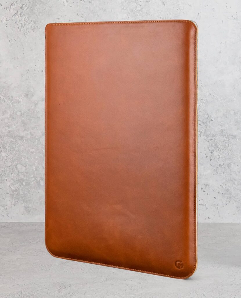 Casemade macbook leather sleeve